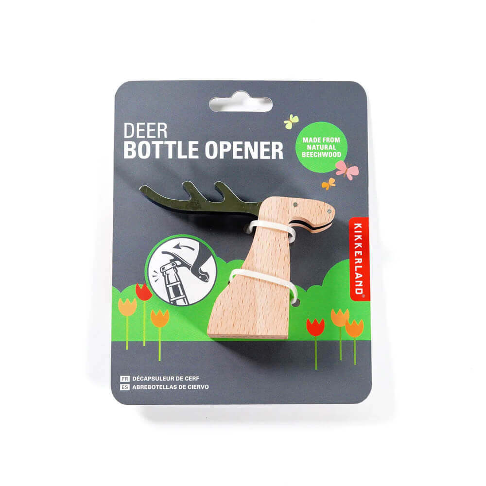 Kikkerland Deer Bottle Opener